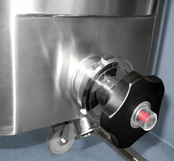 Bottom valve detail 